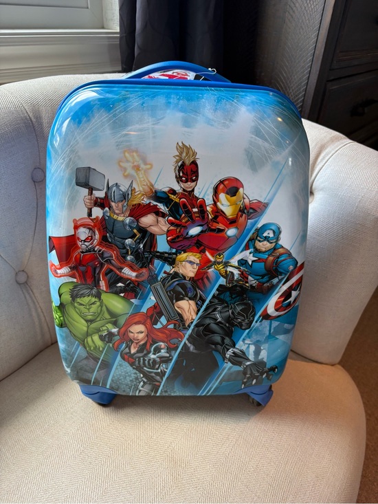 Heys Other - Marvel Avengers Kids Carry-On Suitcase | Heys Hardshell Spinner Luggage | Blue